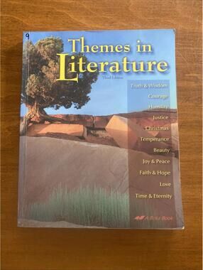 Abeka Themes in Literature Student Textbook 3rd Edition Homeschool Curriculum
